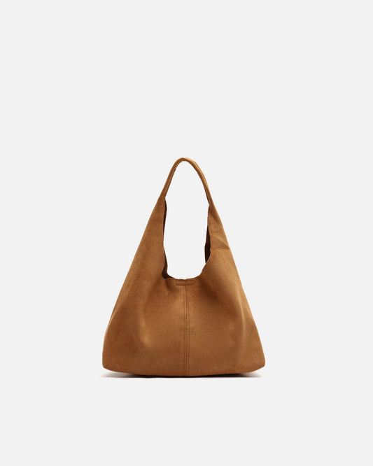Pologito-1 Bolso Hobo de Mano Mini Efecto Ante con Neceser de mujer - foto 1