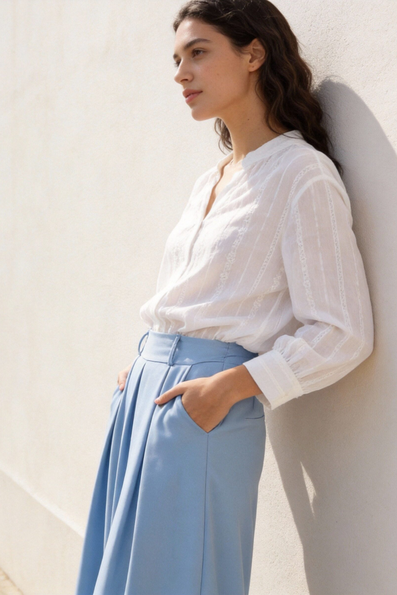 Pantalón Zayelia Fluido de mujer - foto 4