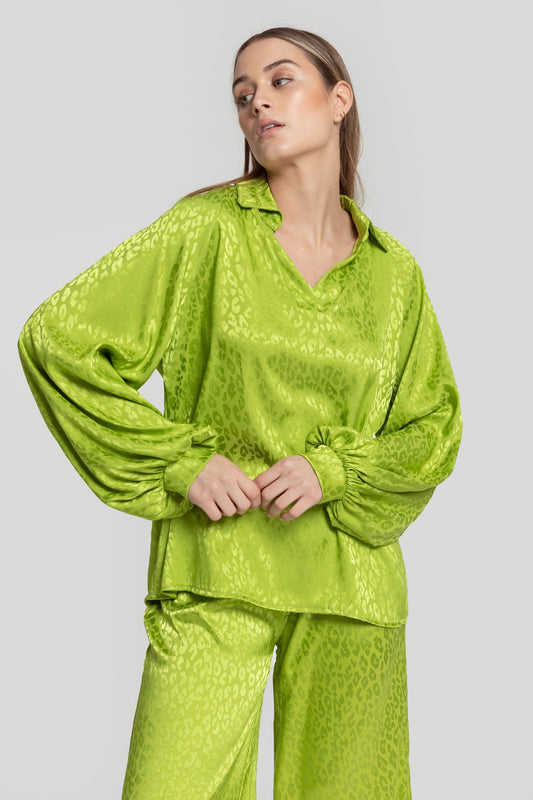 Blusa Zayelia Satinada de mujer - foto 1