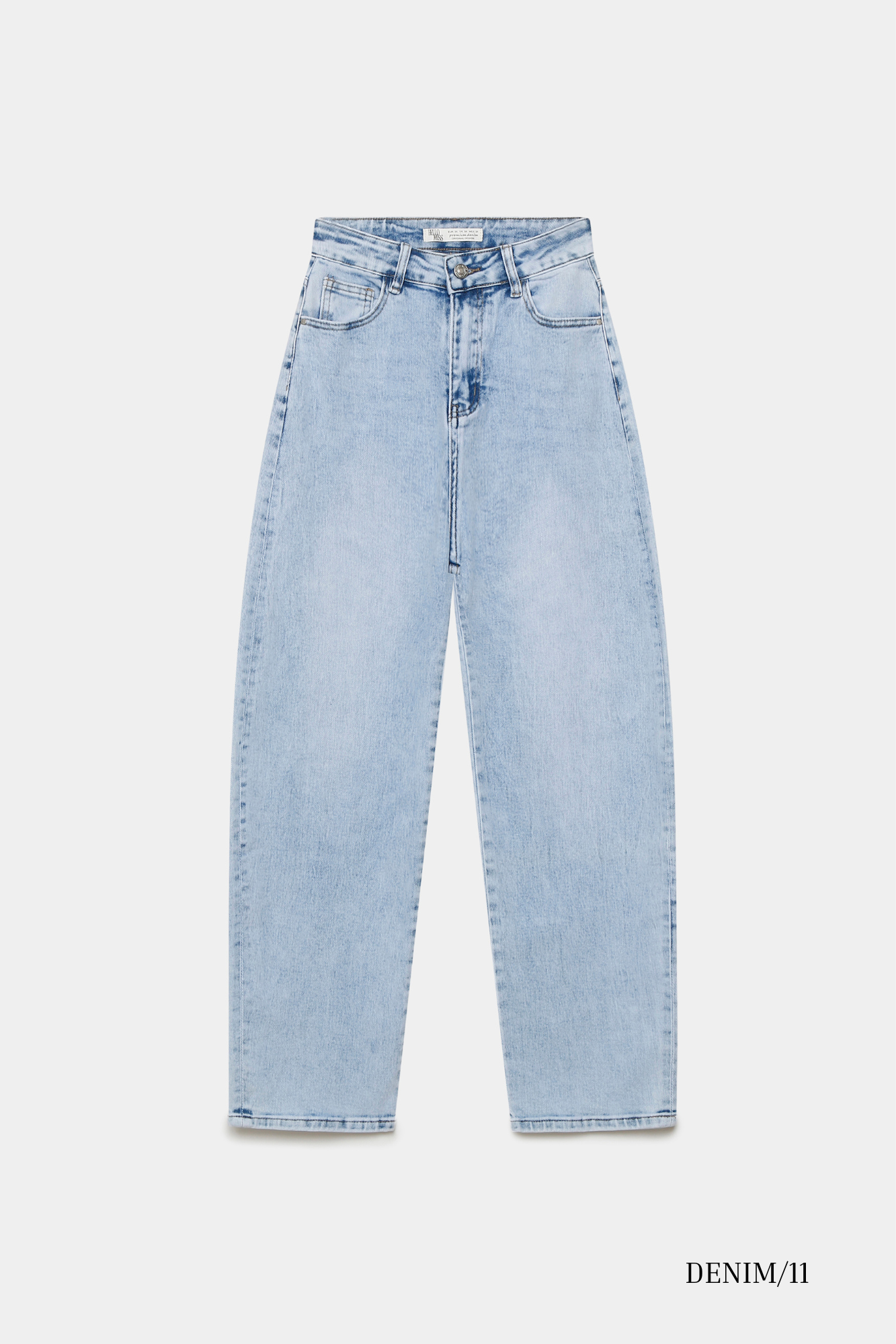 Jeans Zayelia Miss Urban de mujer, corte barrel, tiro alto - imagen 3