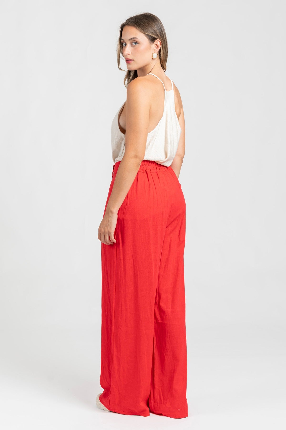 Pantalón Zayelia Lino de mujer - foto 12
