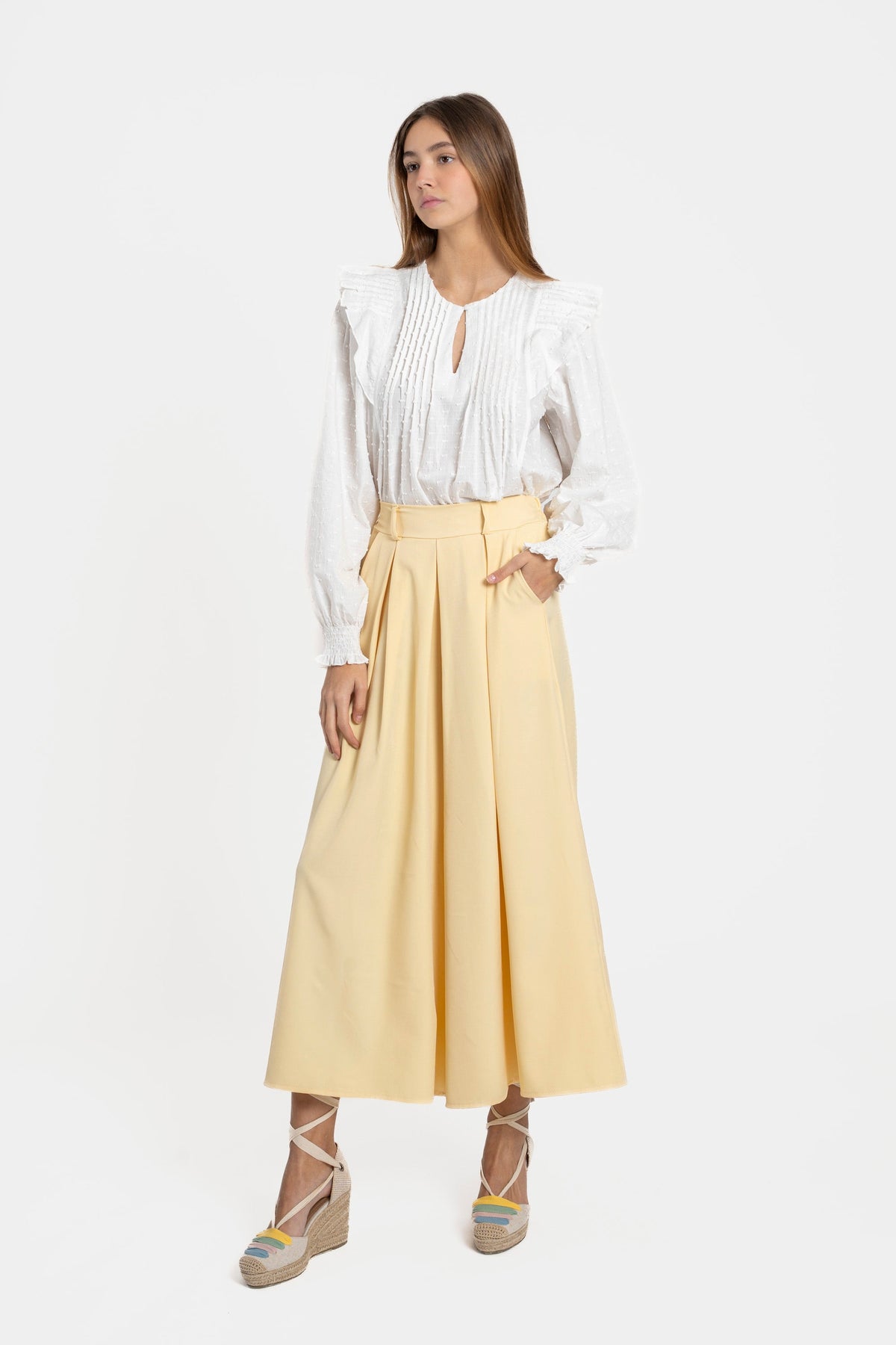Pantalón Zayelia Fluido de mujer - foto 16