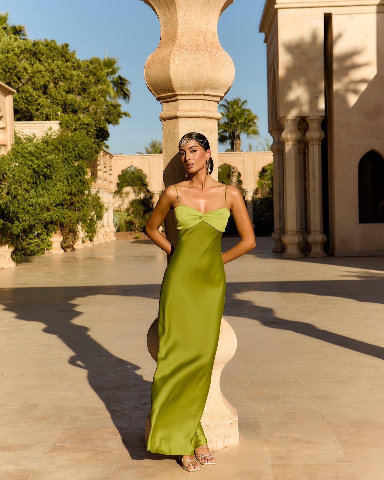 Vestido Brahma Verde de mujer - foto 6