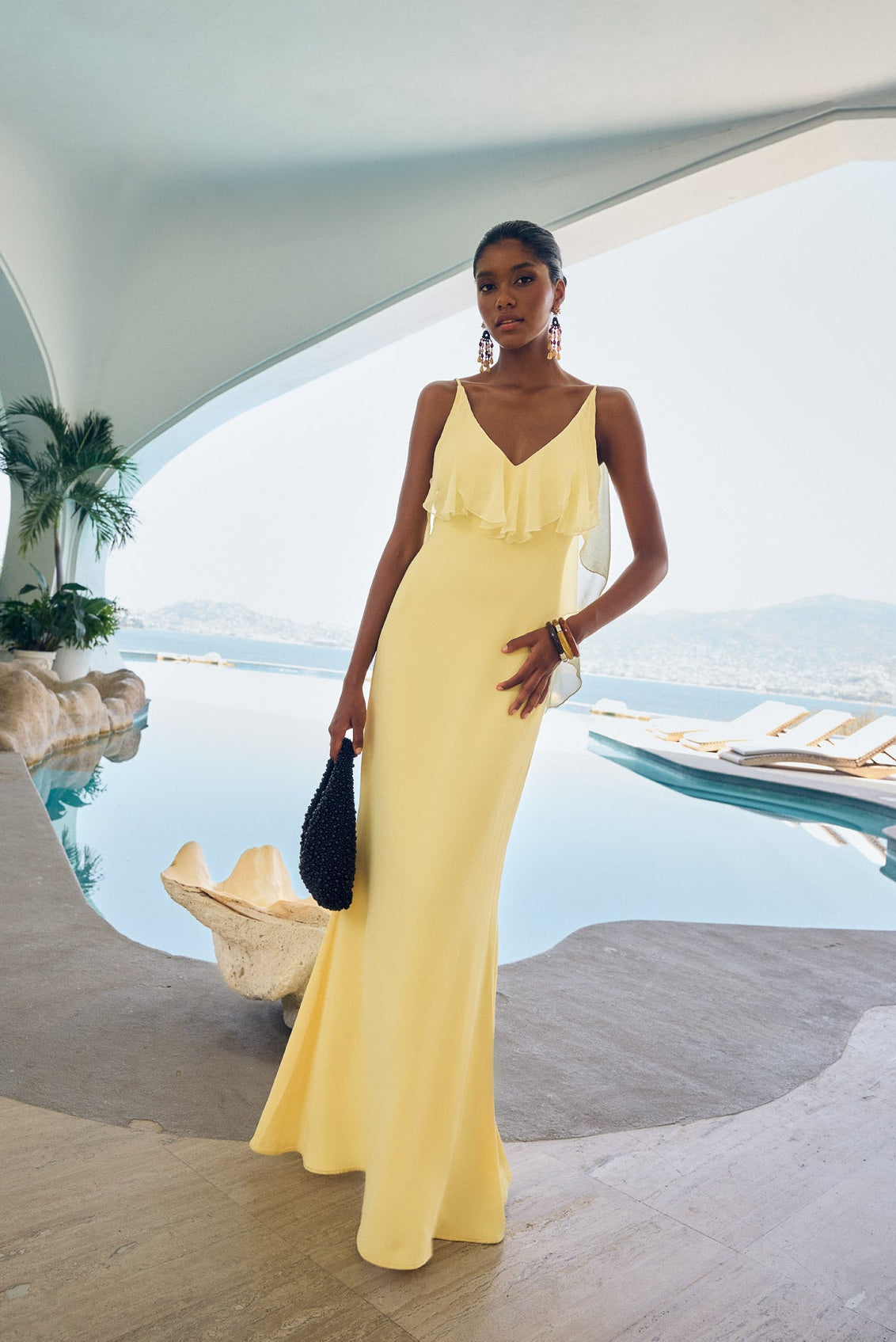 Vestido Aquaria Vainilla de mujer - foto 1