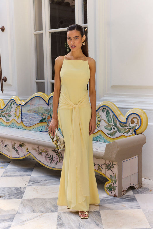 Vestido Cadaqués Vainilla de mujer - foto 1