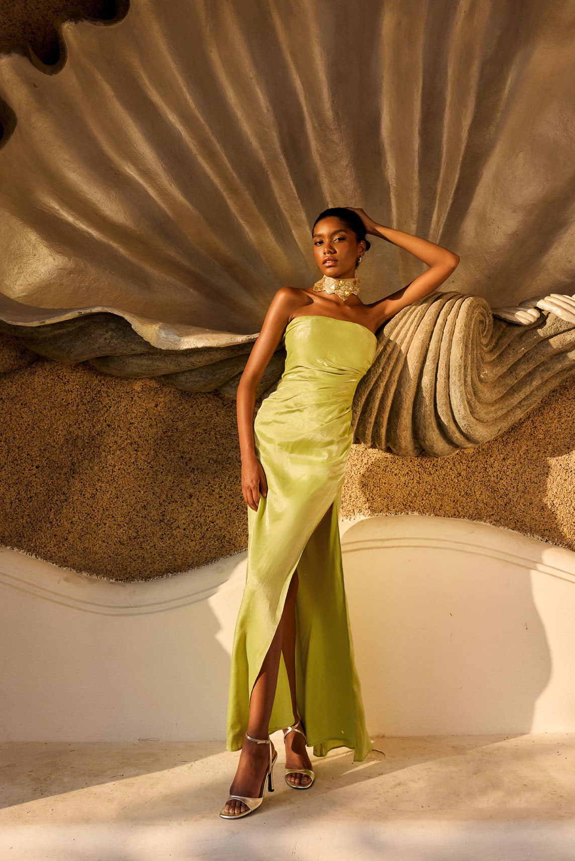 Vestido Calipso Wasabi de mujer - foto 2