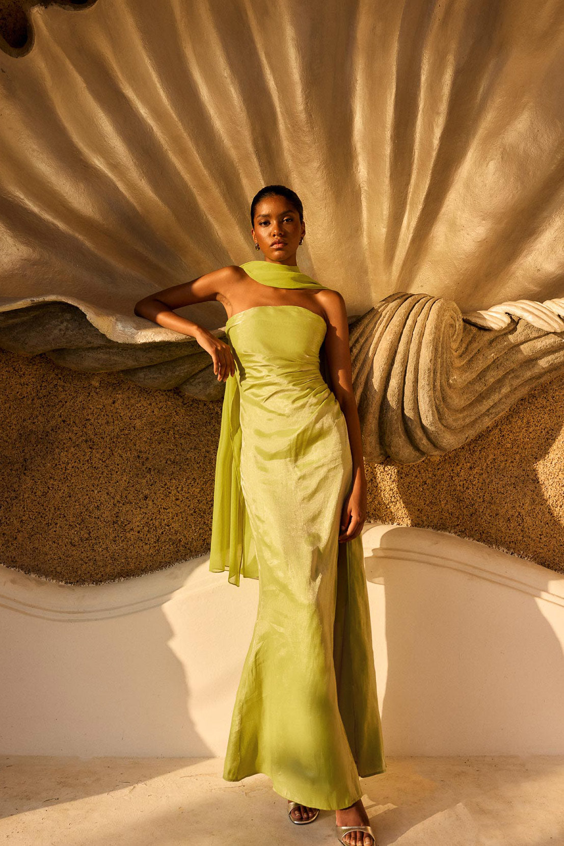 Vestido Calipso Wasabi de mujer - foto 1
