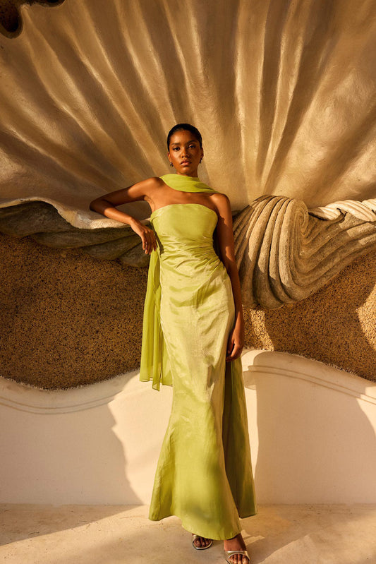 Vestido Calipso Wasabi de mujer - foto 1