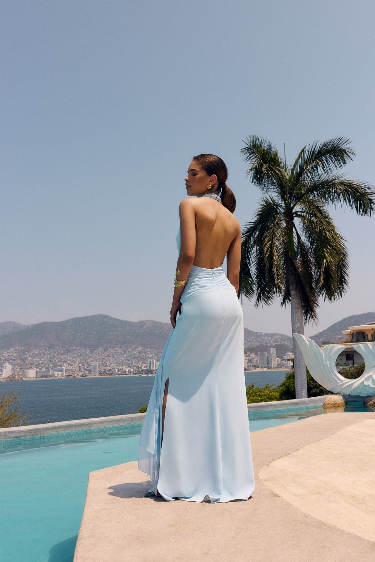 Vestido Estrella Celeste de mujer - foto 4