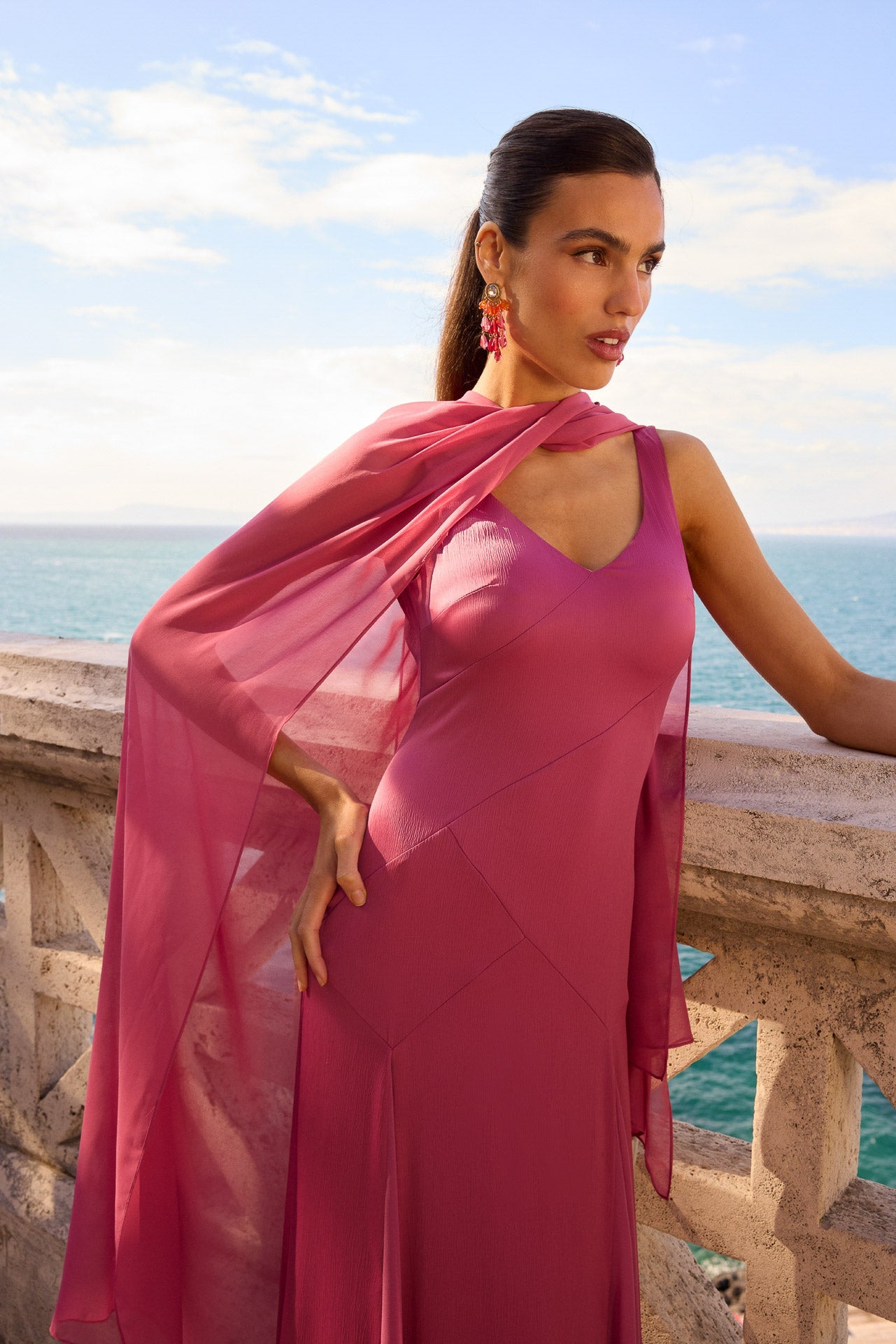 Vestido Franca Rosé de mujer - foto 5