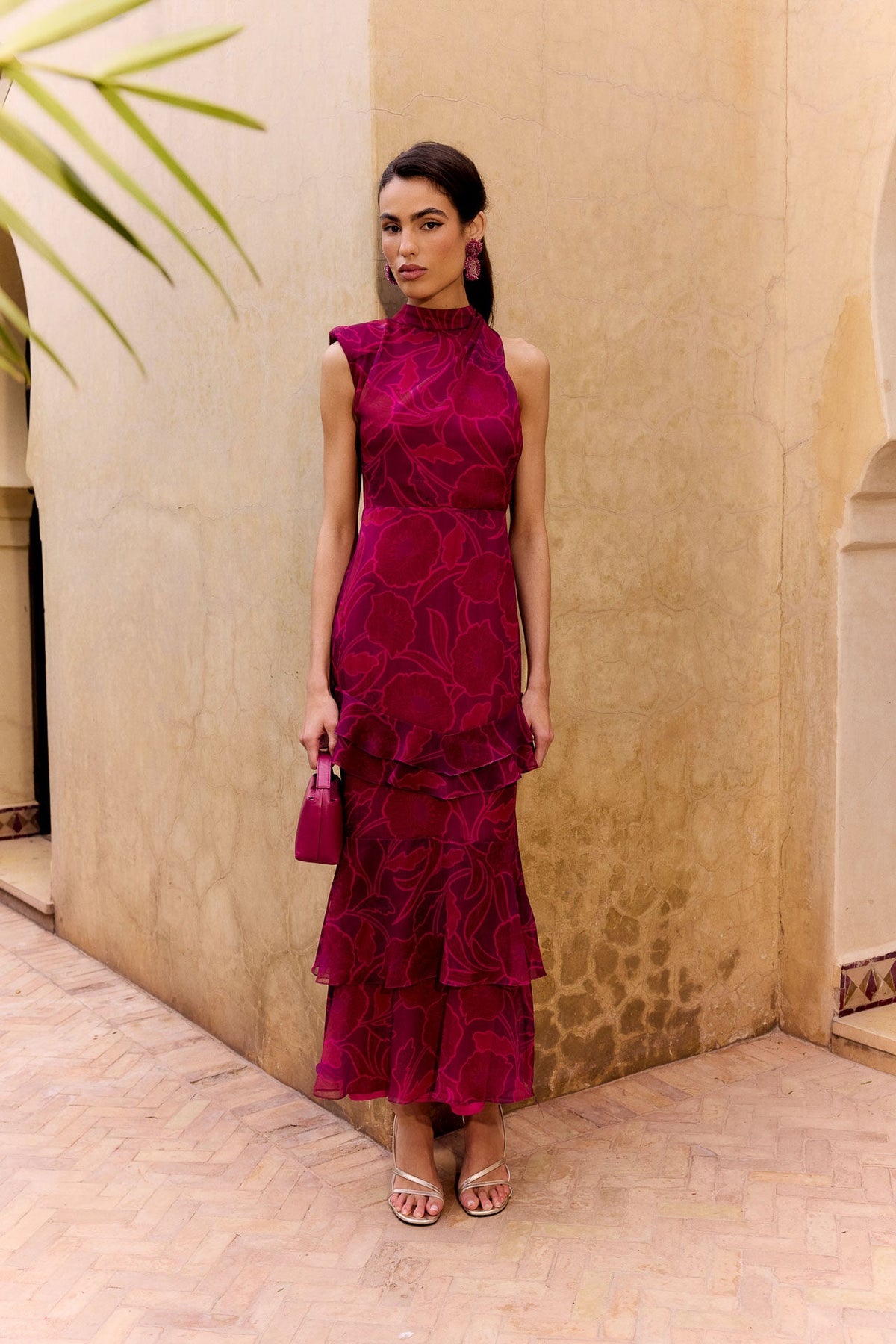Vestido Irisa Guaria Fucsia de mujer - foto 2
