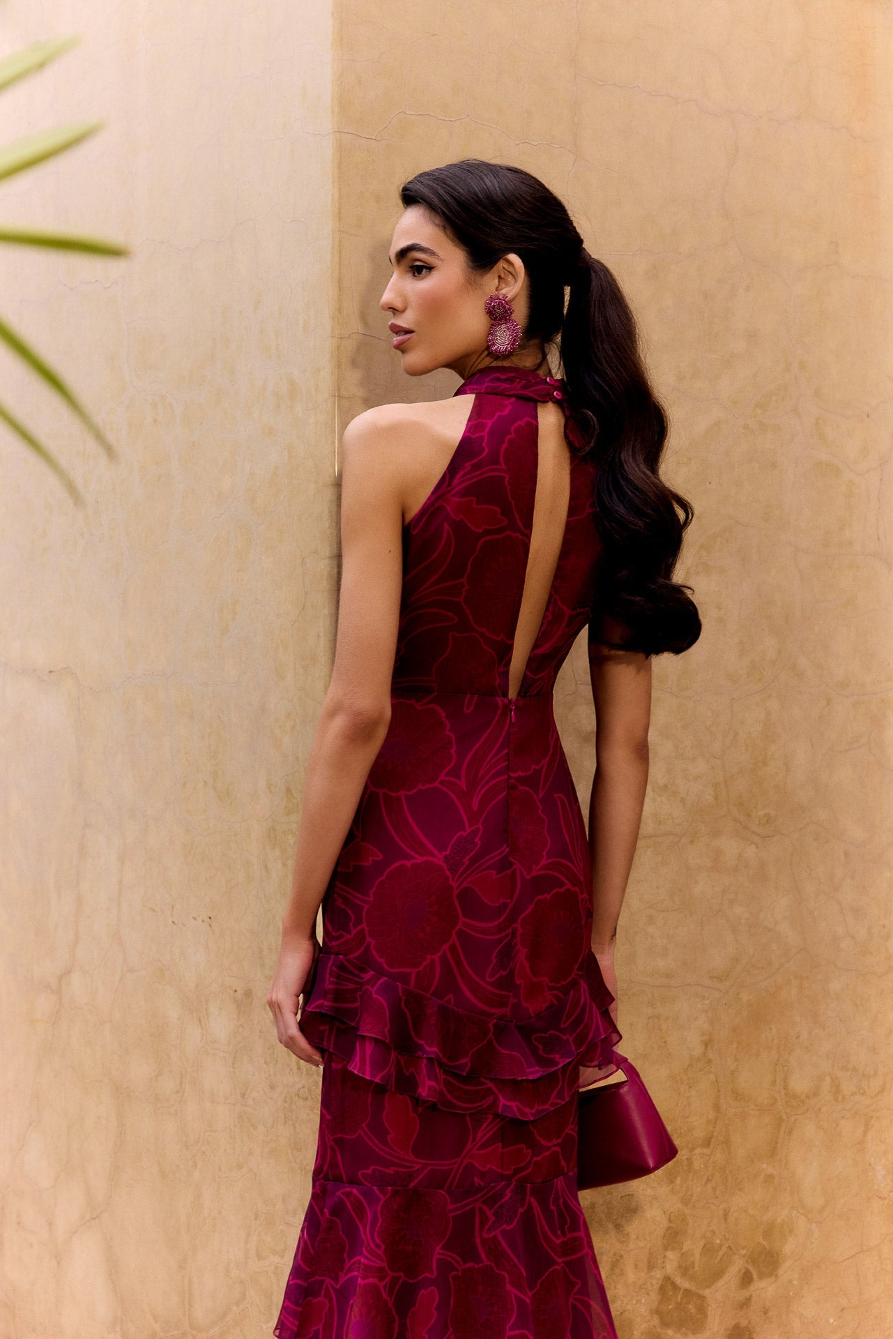 Vestido Irisa Guaria Fucsia de mujer - foto 3