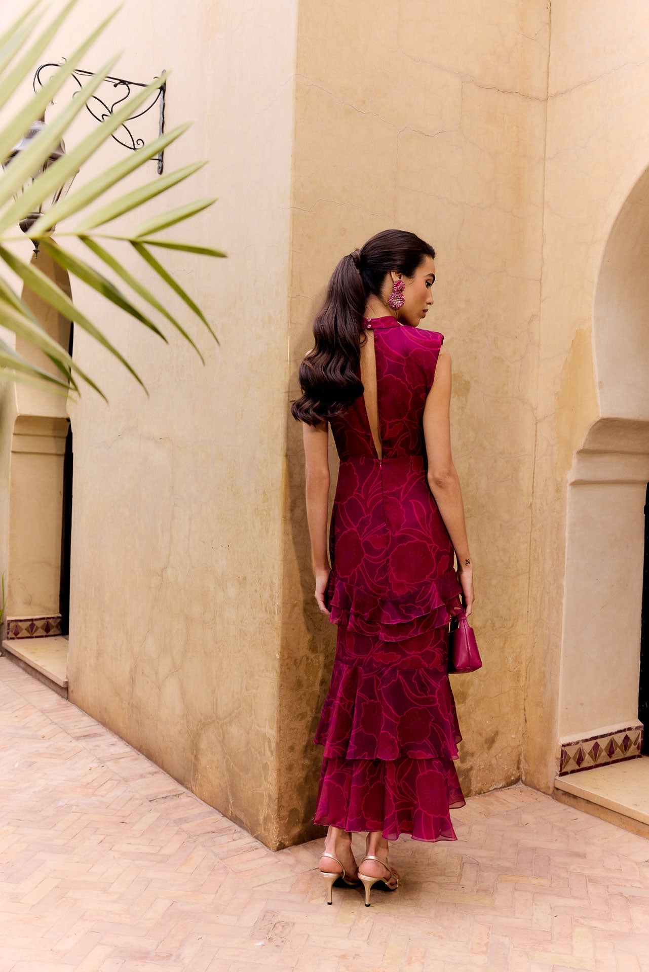Vestido Irisa Guaria Fucsia de mujer - foto 5