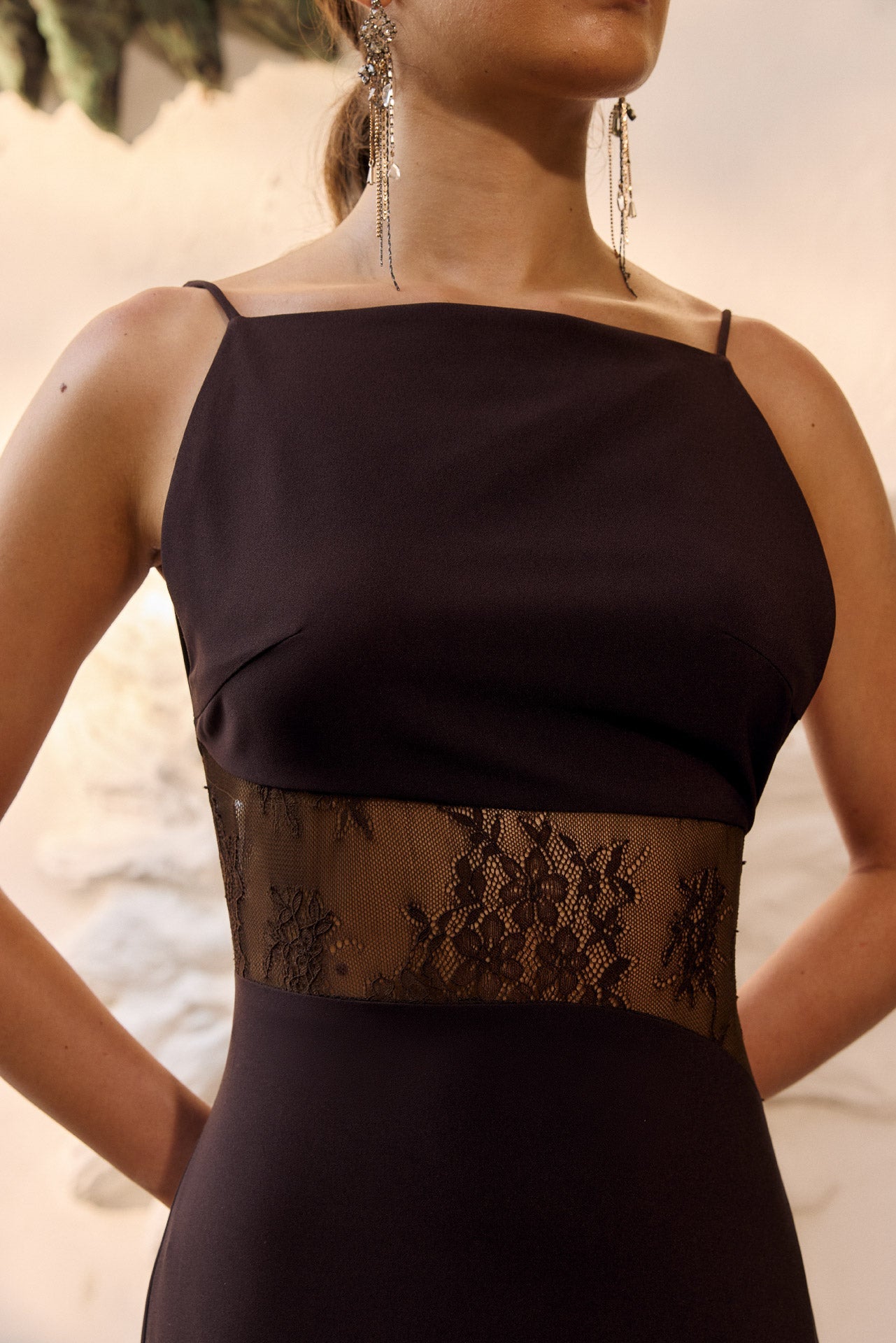 Vestido Nereida Chocolate de mujer - foto 4