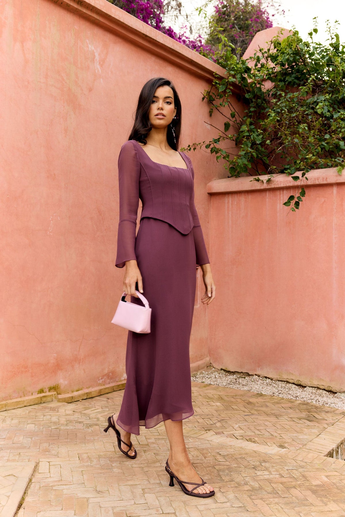 Vestido Rinala Tinto de mujer - foto 1