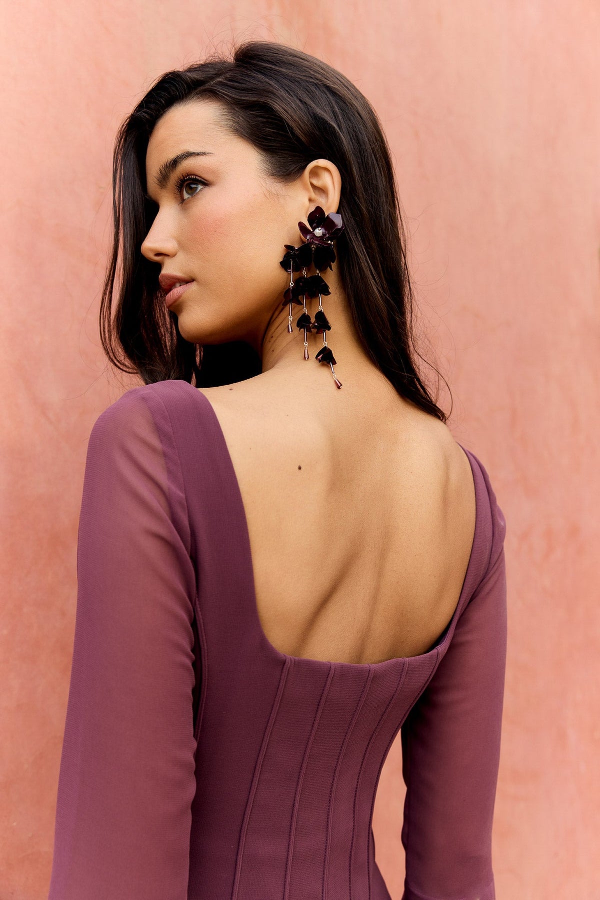Vestido Rinala Tinto de mujer - foto 6