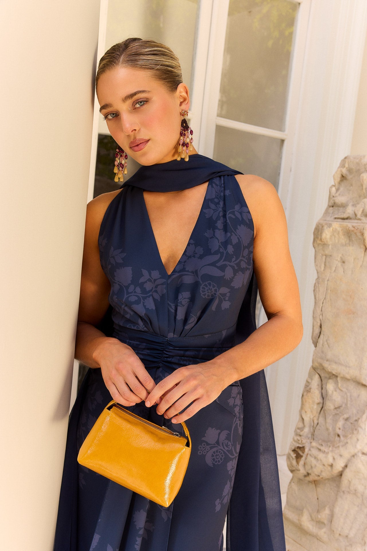 Vestido Stelle Ipé Marino de mujer - foto 2