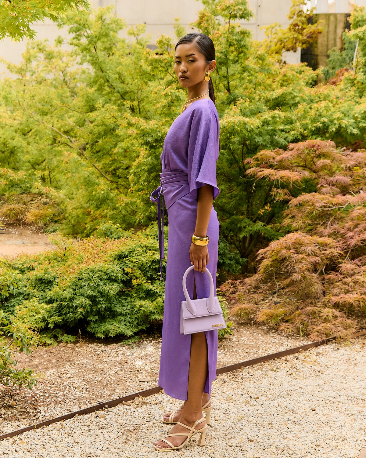 Vestido Kyoto Uva de mujer - foto 3