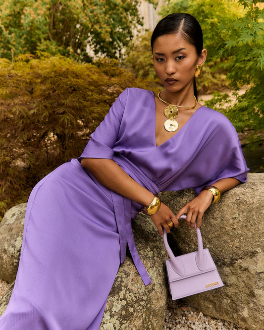 Vestido Kyoto Uva de mujer - foto 1