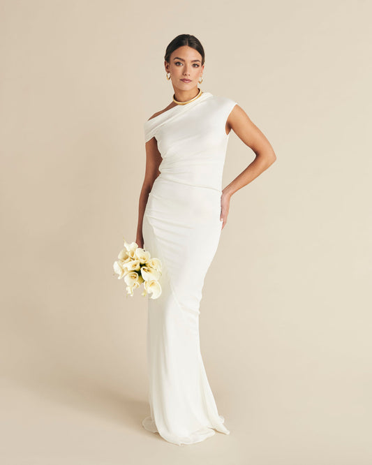 Vestido Marguerite Marfil de mujer - foto 1