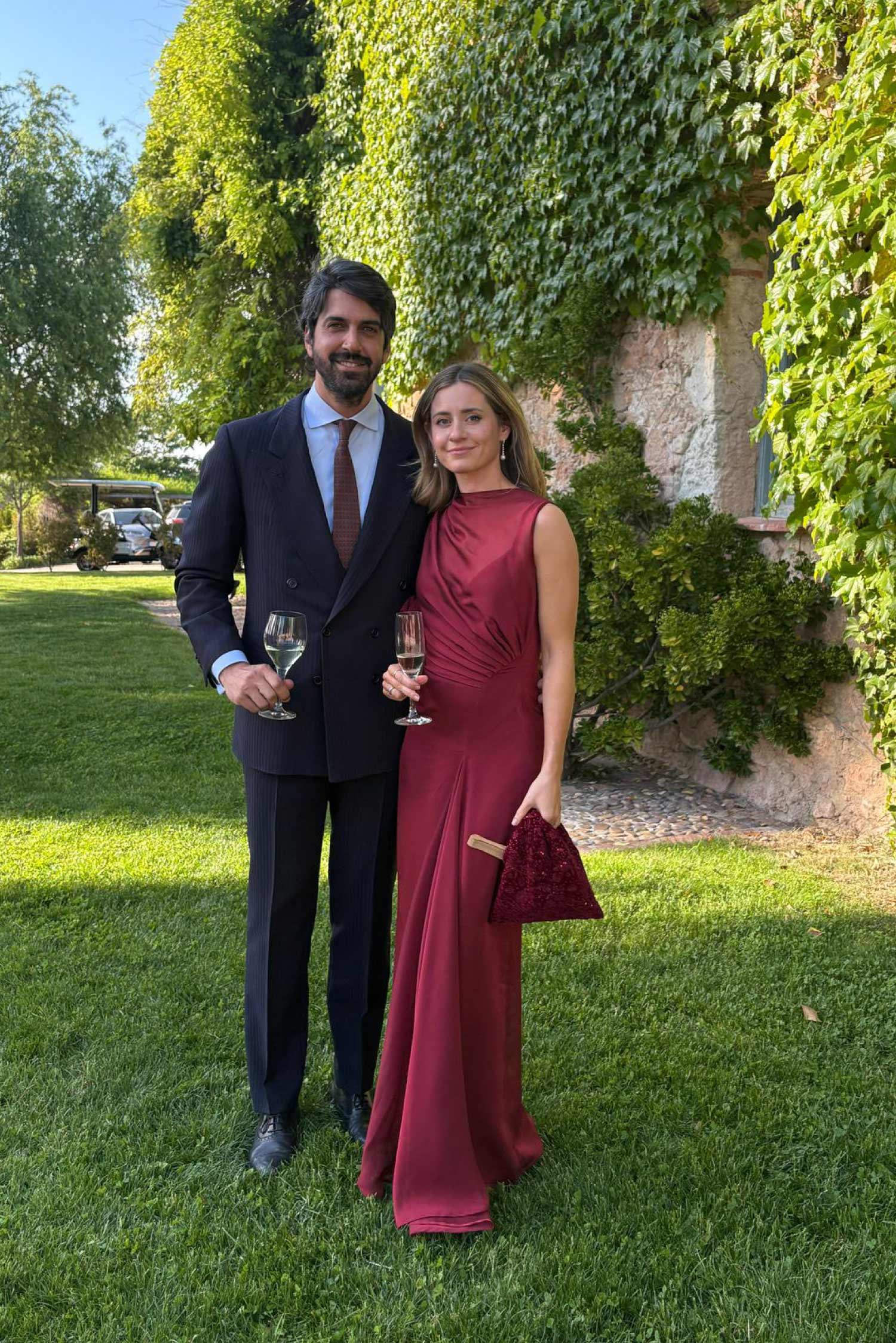 Vestido Campari Granate de mujer - foto 8