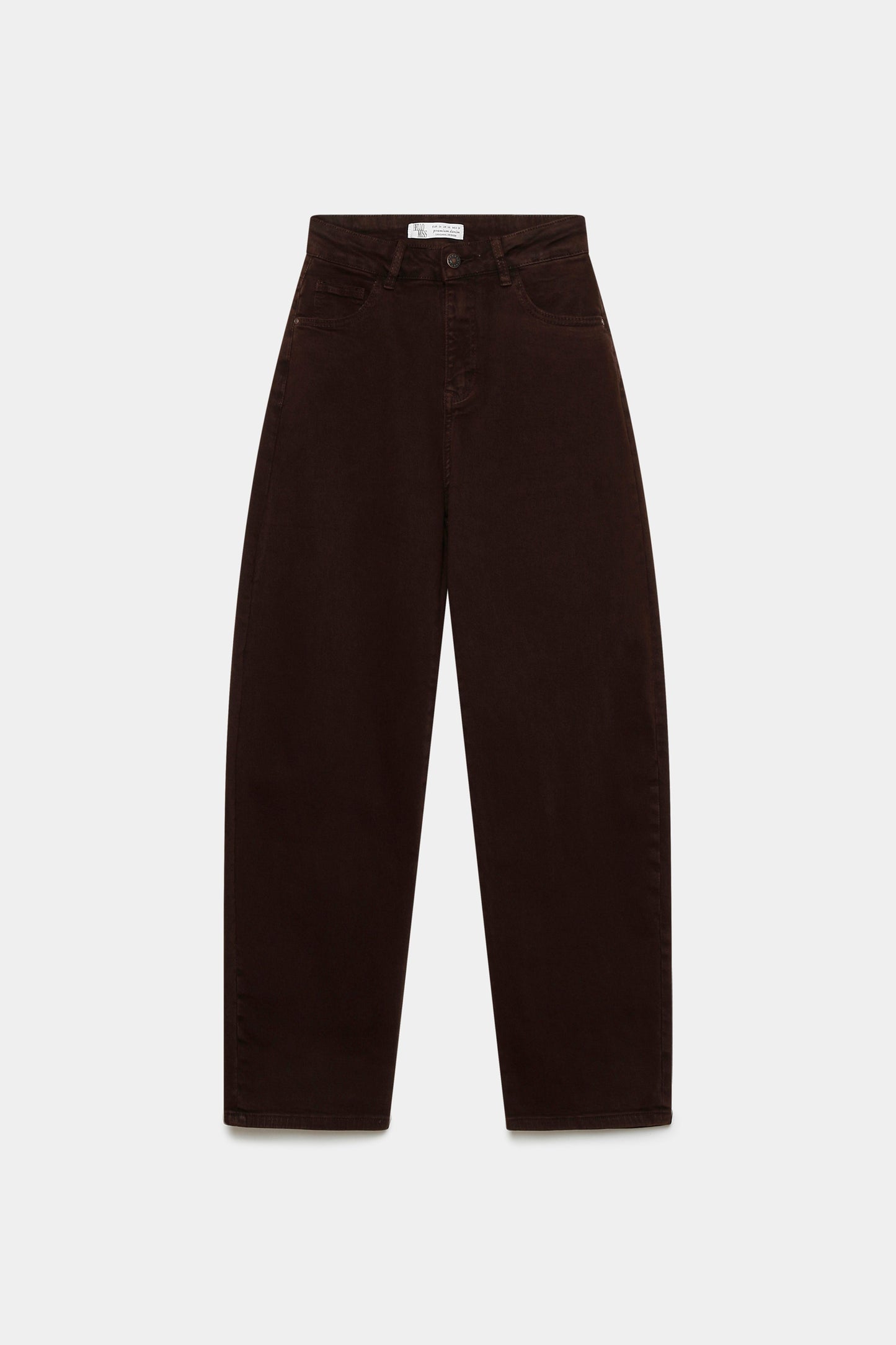 Jeans Zayelia Miss Urban de mujer, corte barrel, tiro alto - imagen 1