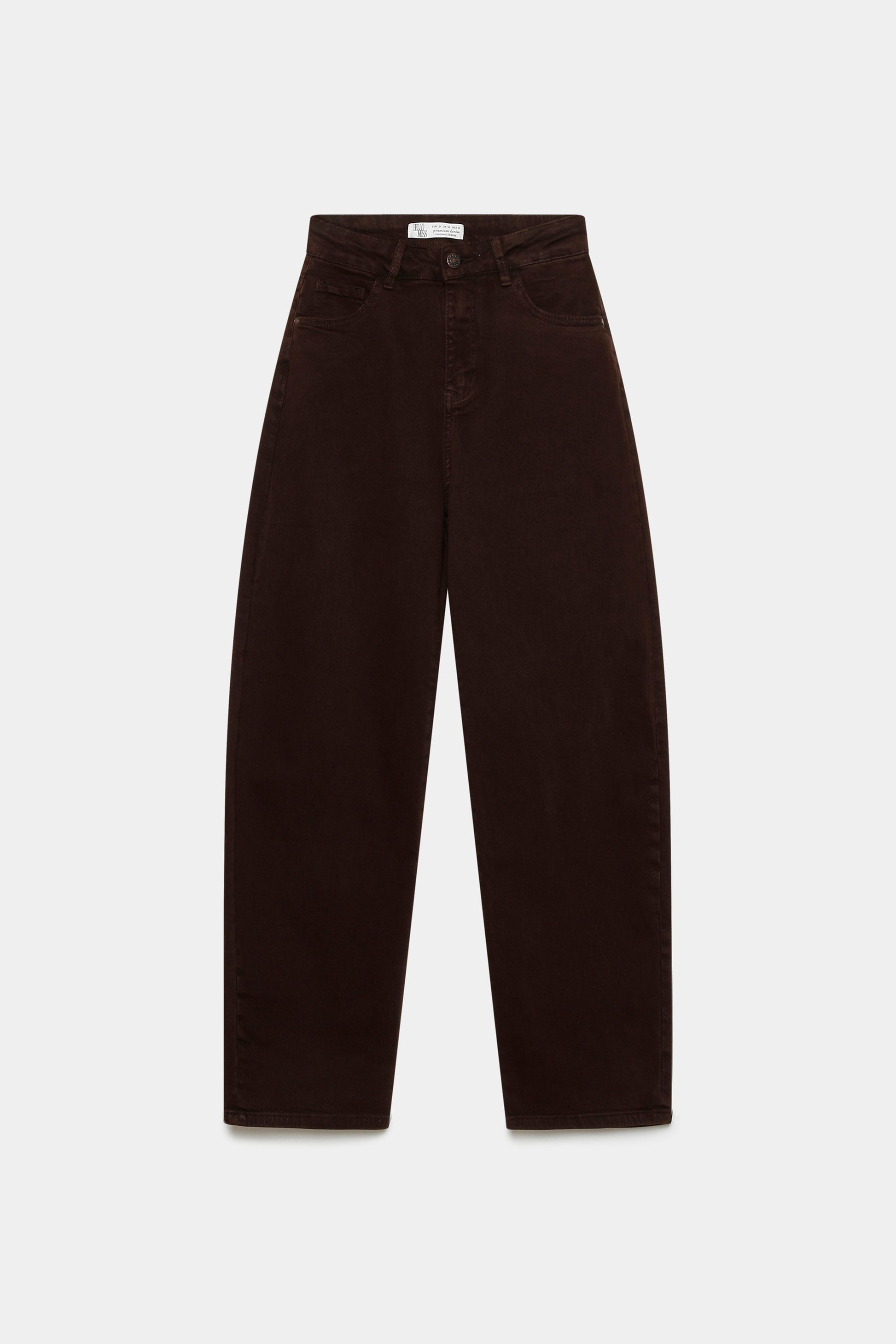 Jeans Zayelia Miss Urban de mujer, corte barrel, tiro alto - imagen 1