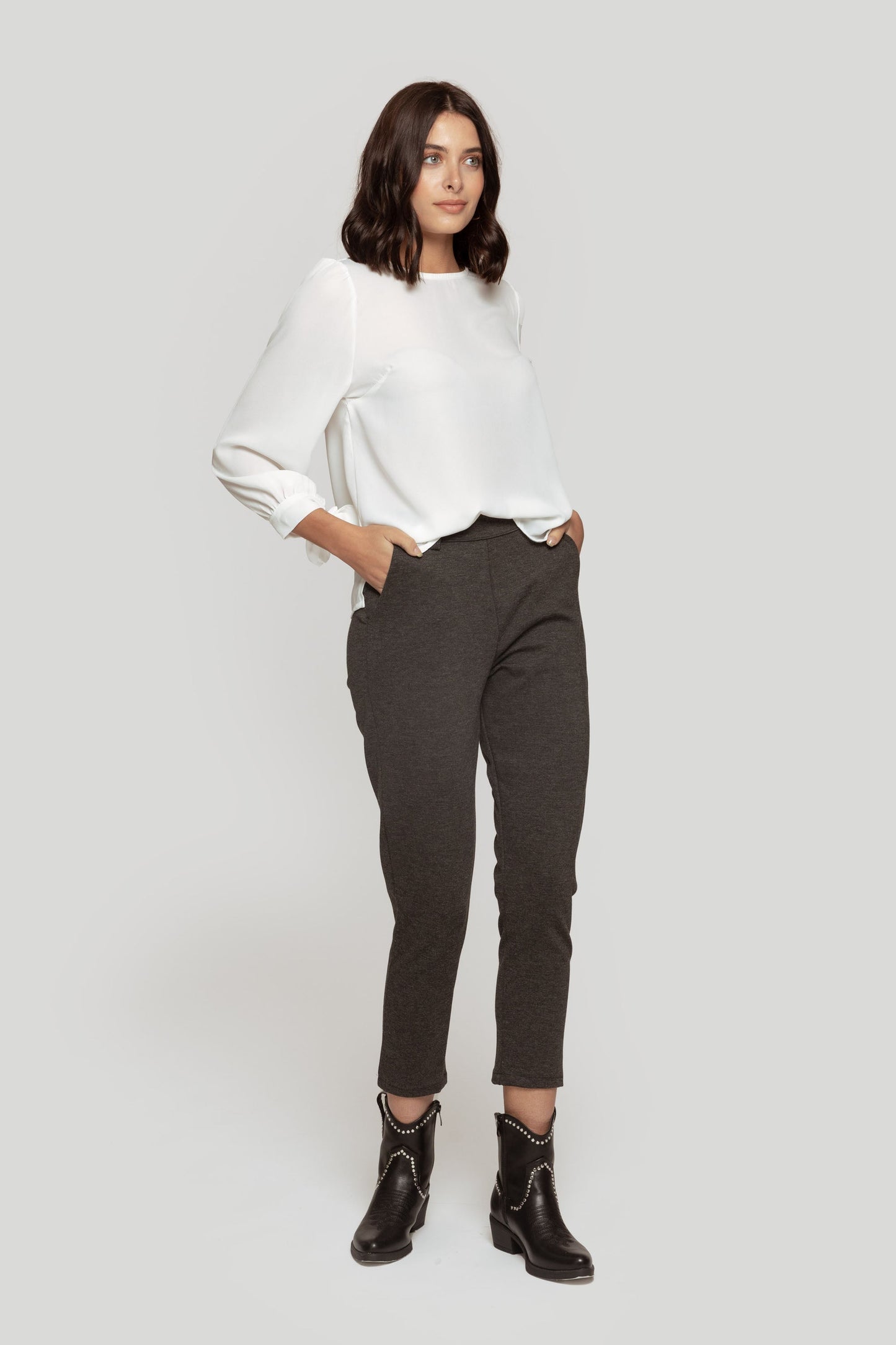 Blusa Zayelia Gasa Lazos de mujer - foto 11