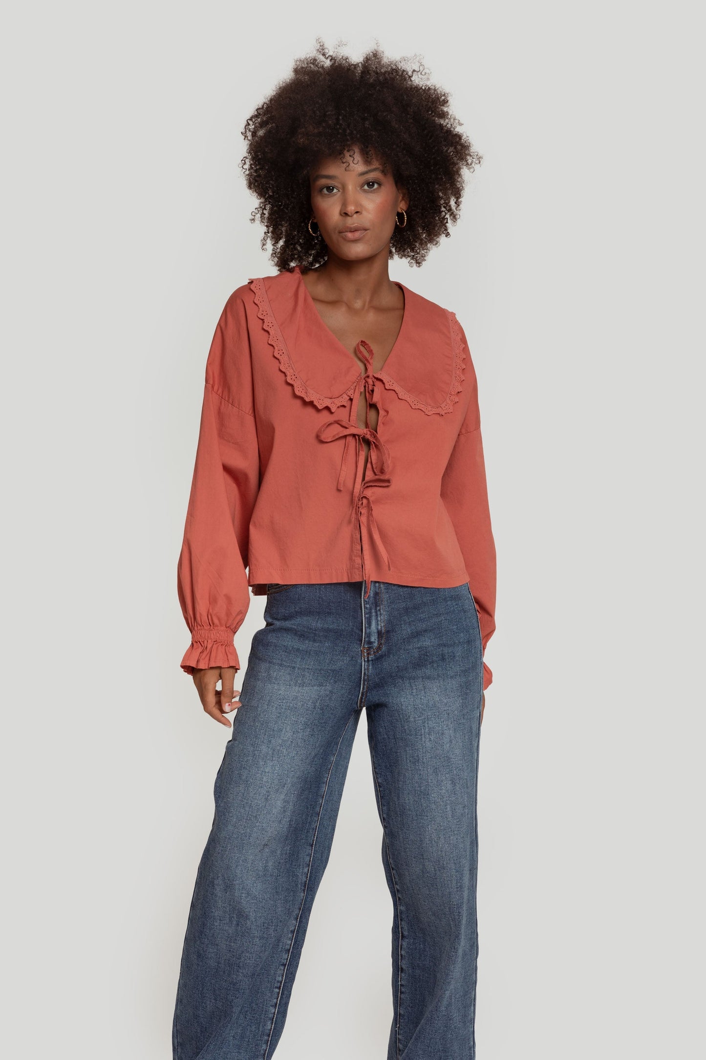 Blusa Zayelia Lazos de mujer - foto 8