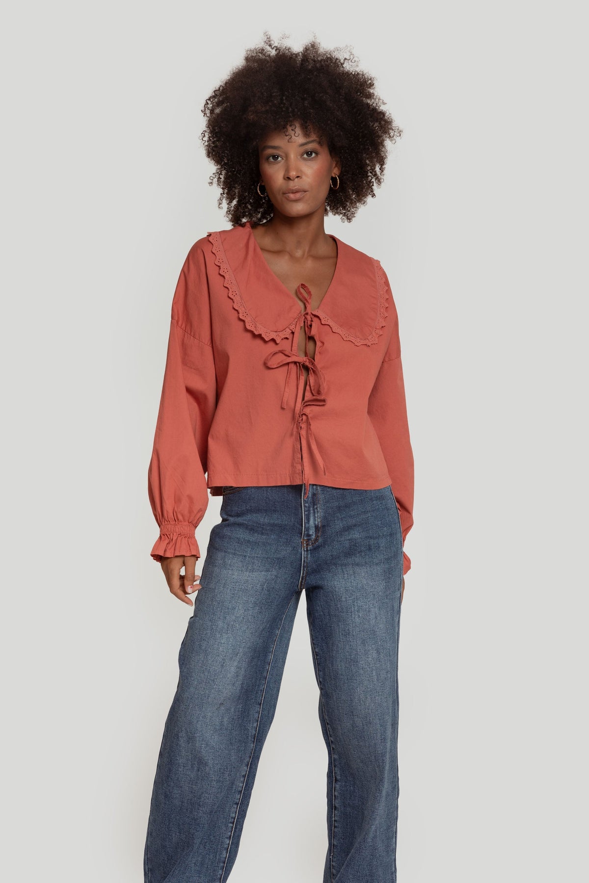Blusa Zayelia Lazos de mujer - foto 8