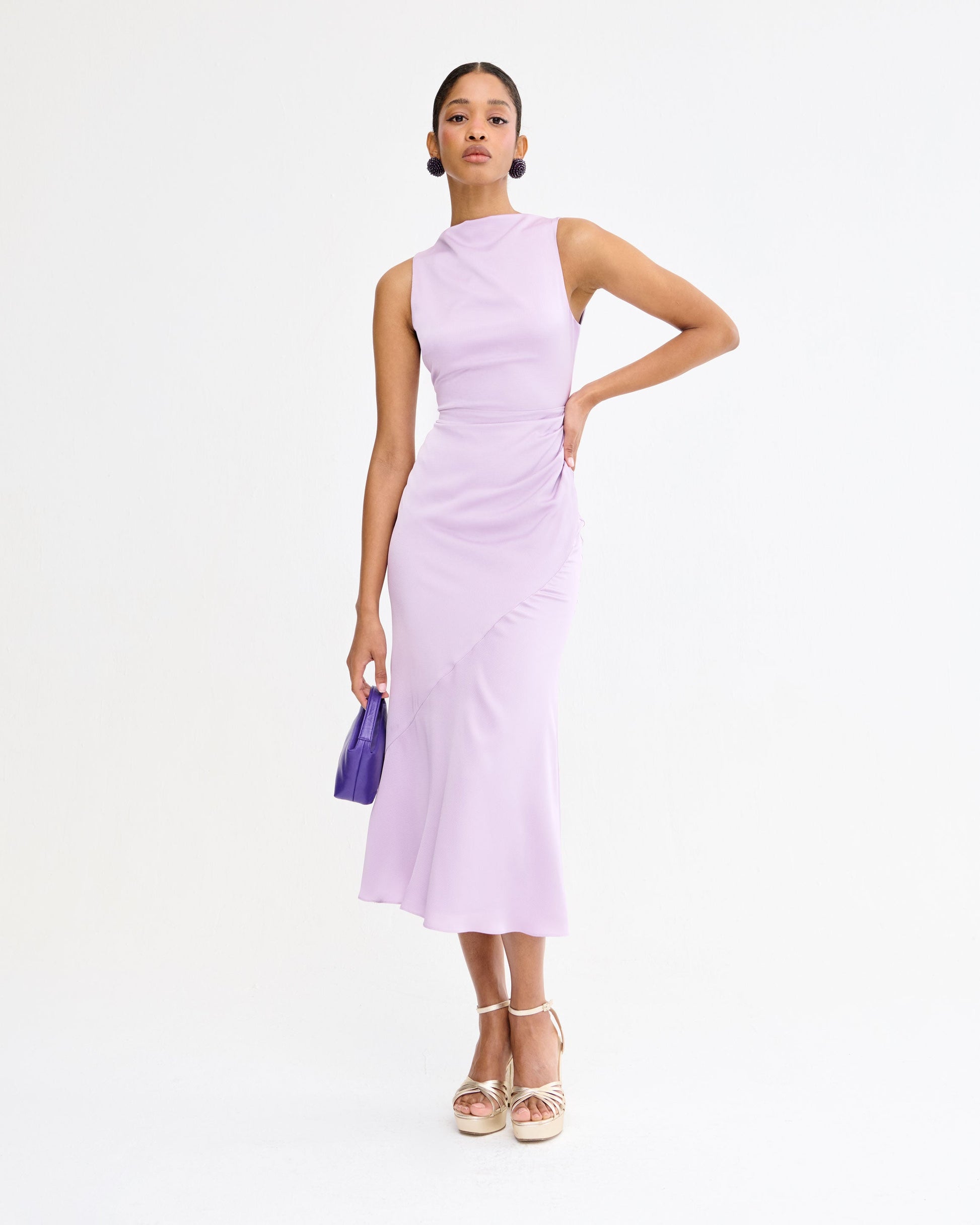 Vestido Sintra Lavanda de mujer - foto 2