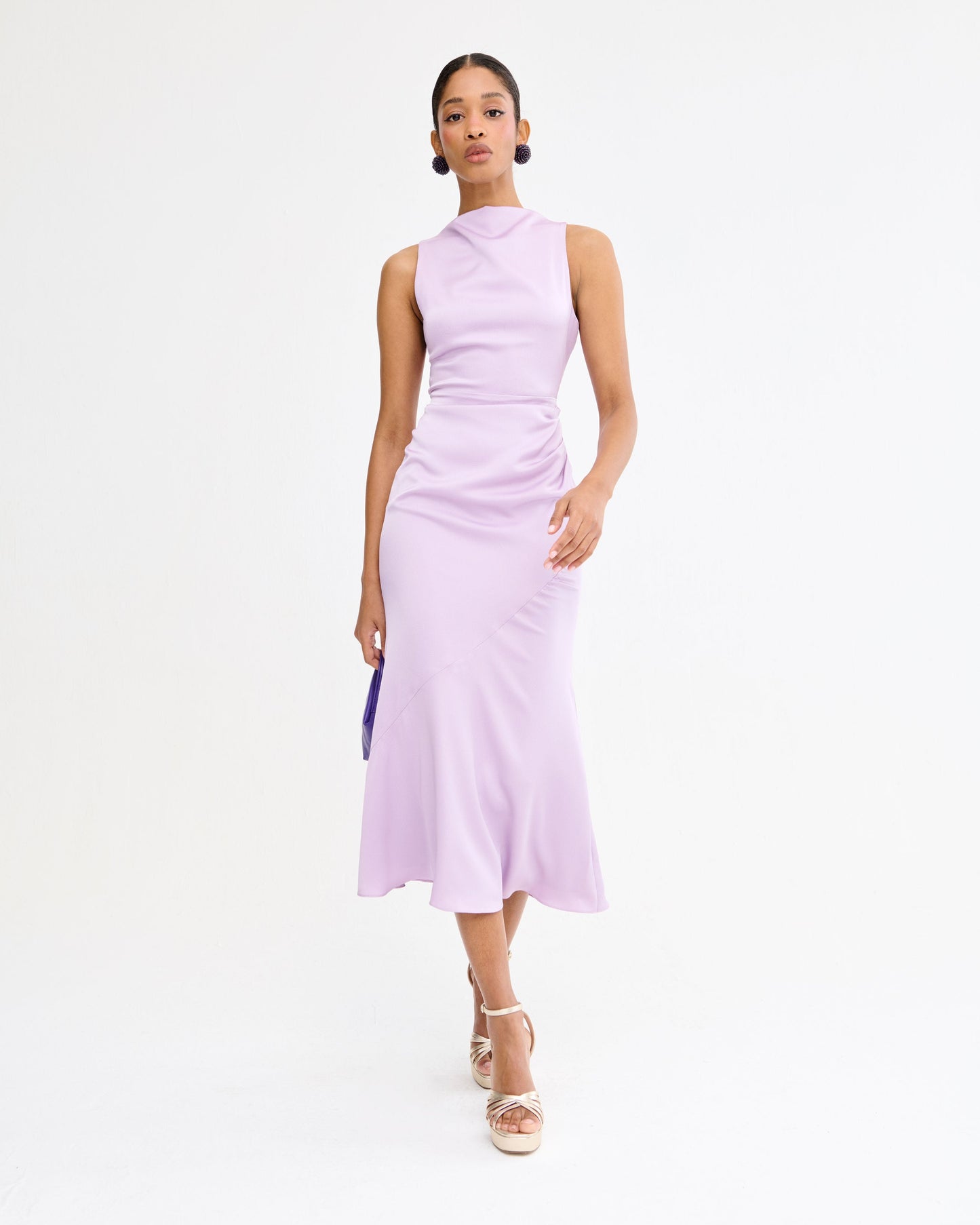 Vestido Sintra Lavanda de mujer - foto 4