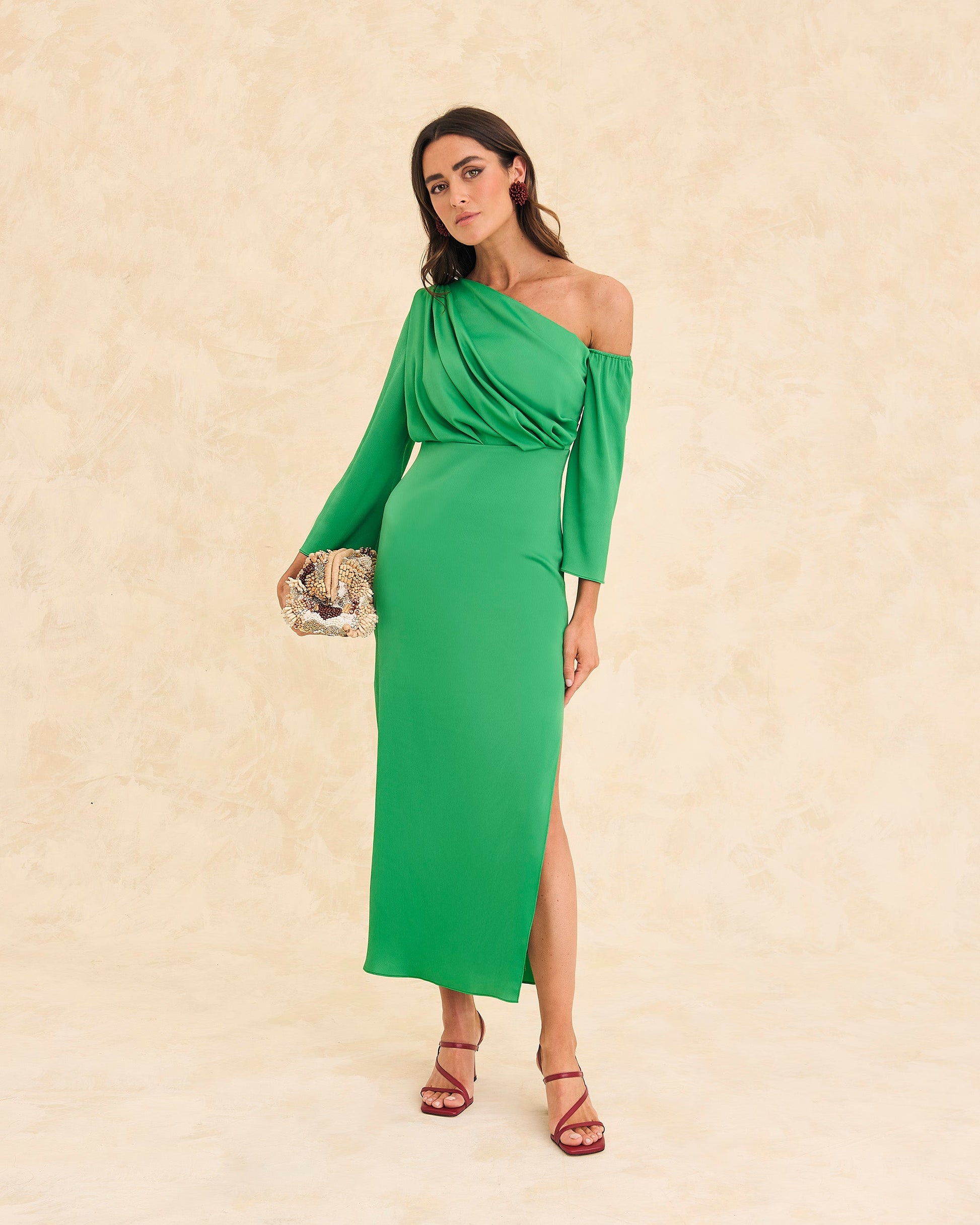 Vestido Etna Verde de mujer - foto 1