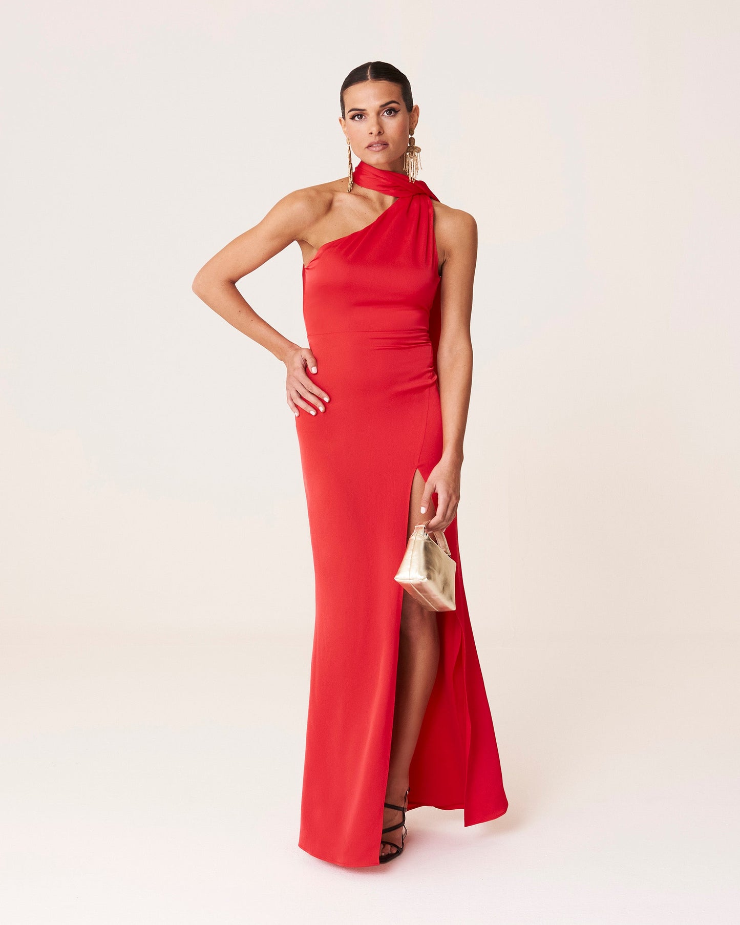 Vestido Luna Rojo de mujer - foto 4
