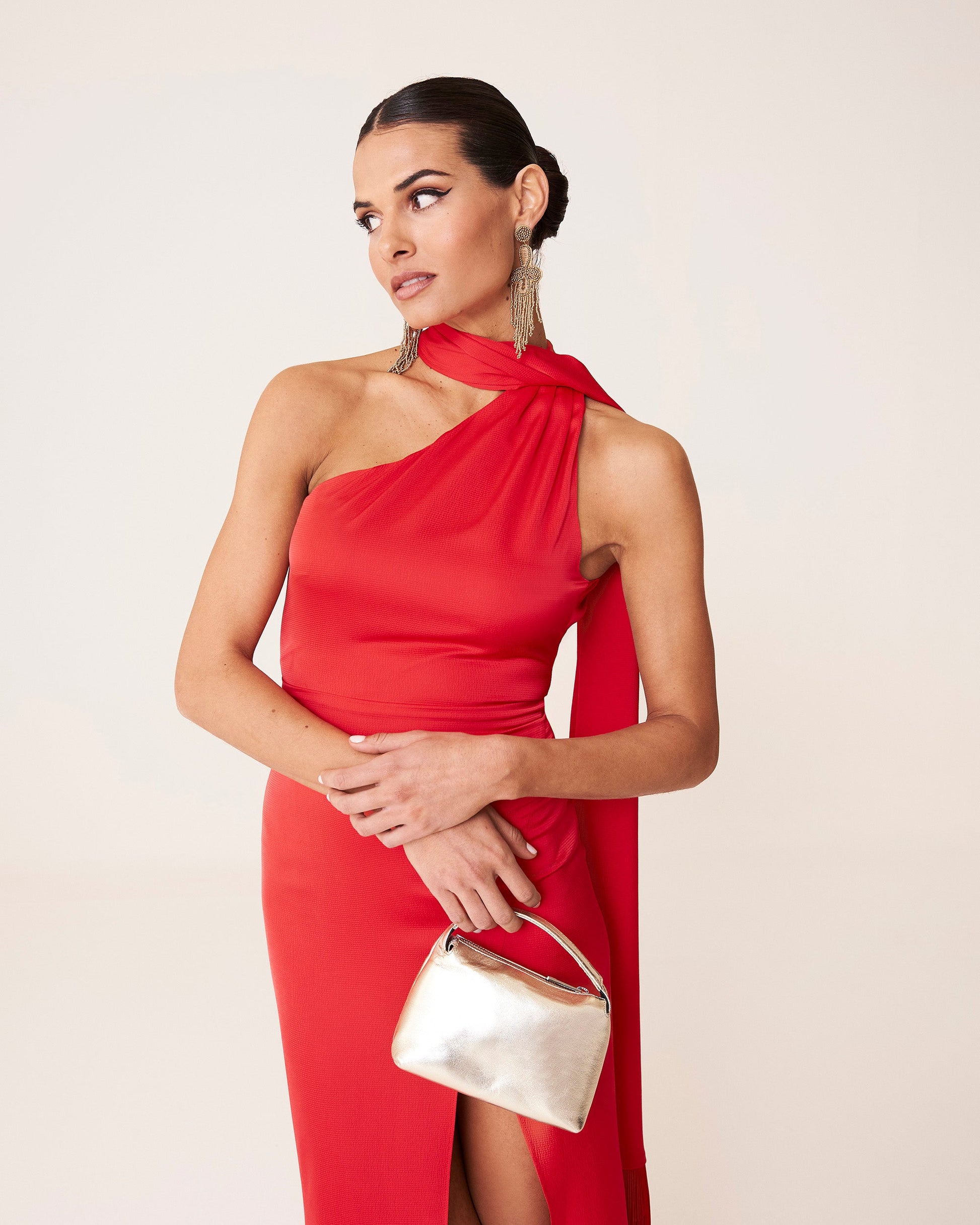 Vestido Luna Rojo de mujer - foto 6
