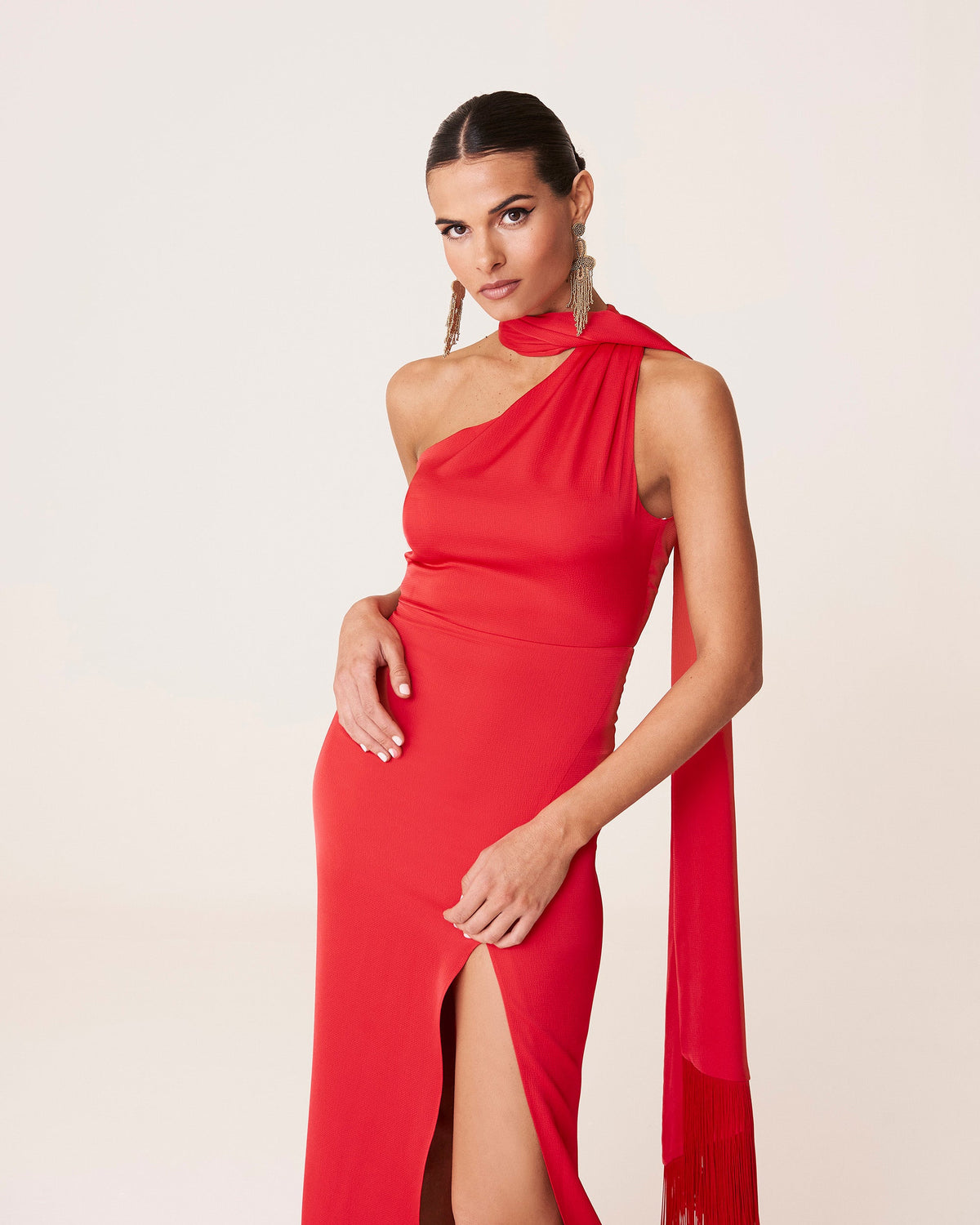 Vestido Luna Rojo de mujer - foto 3