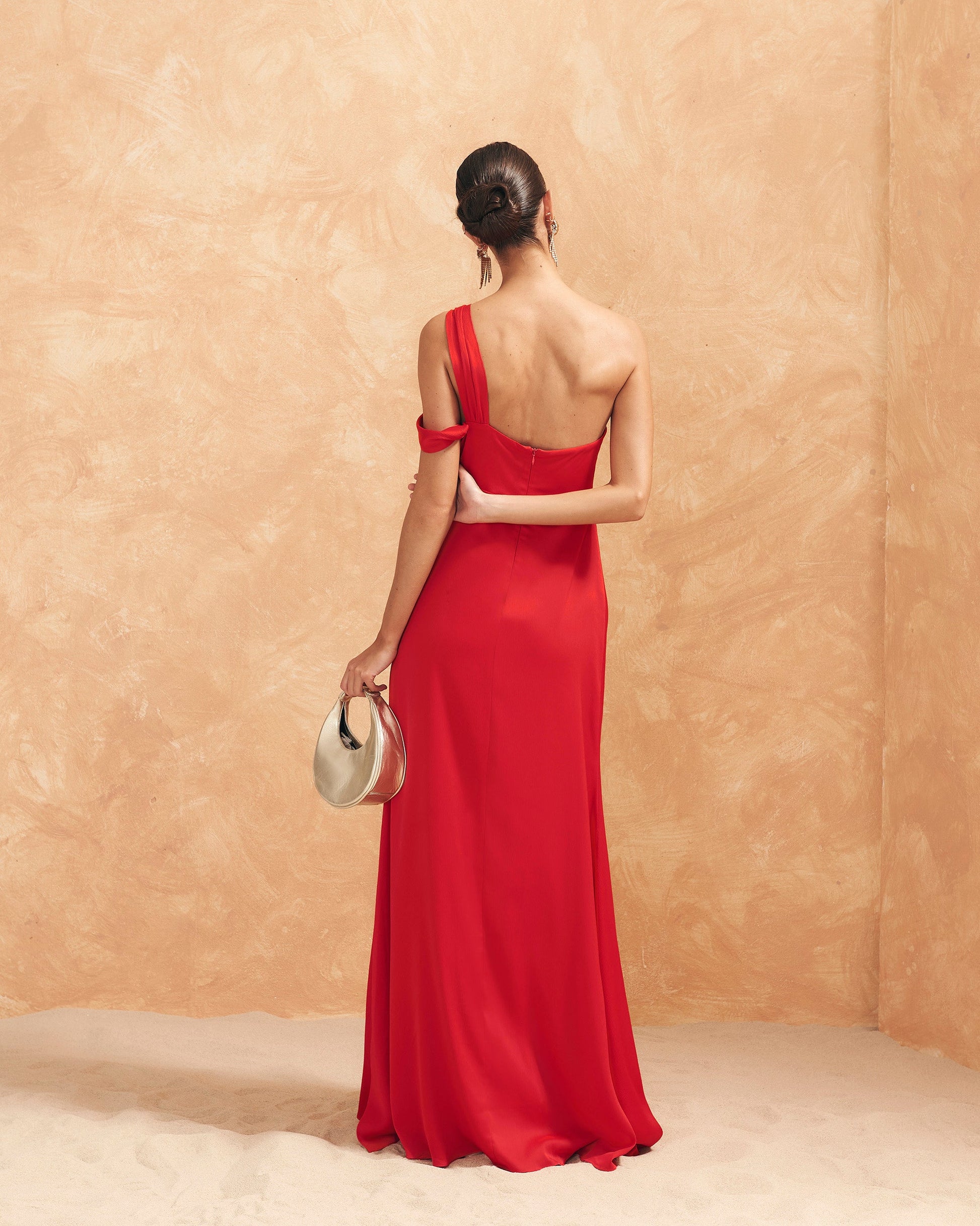 Vestido Rosae Rojo de mujer - foto 7