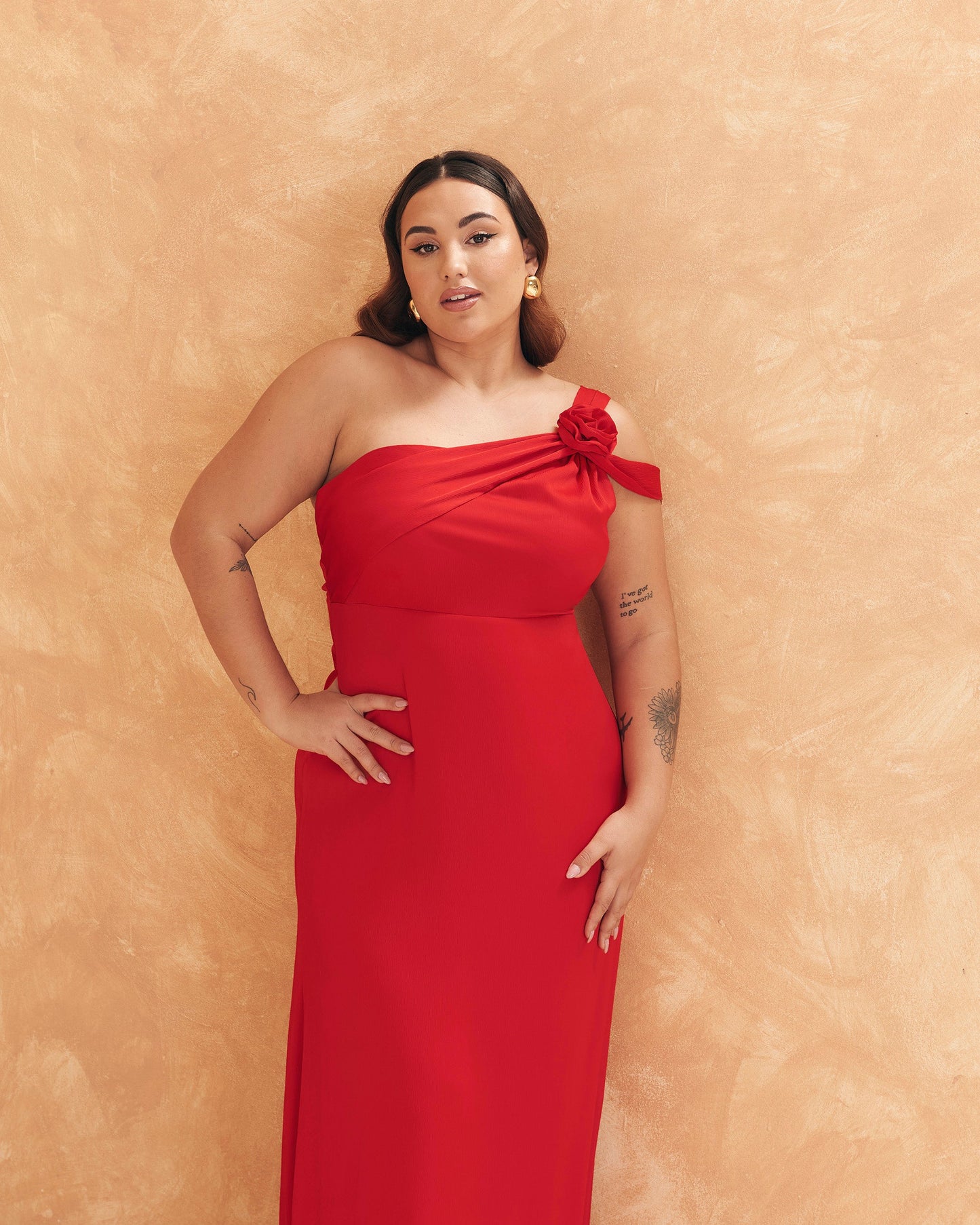 Vestido Rosae Rojo de mujer - foto 10