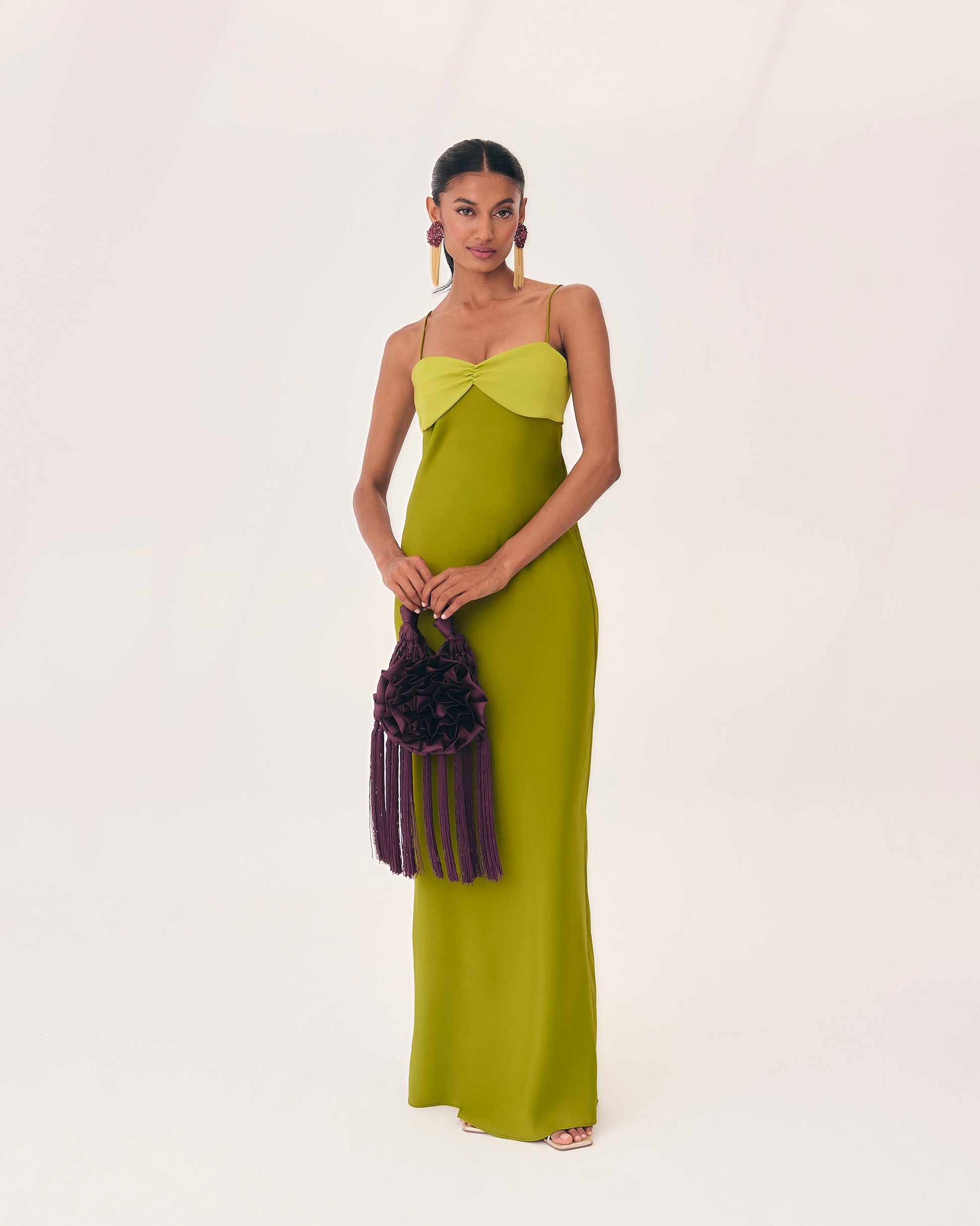 Vestido Brahma Verde de mujer - foto 4