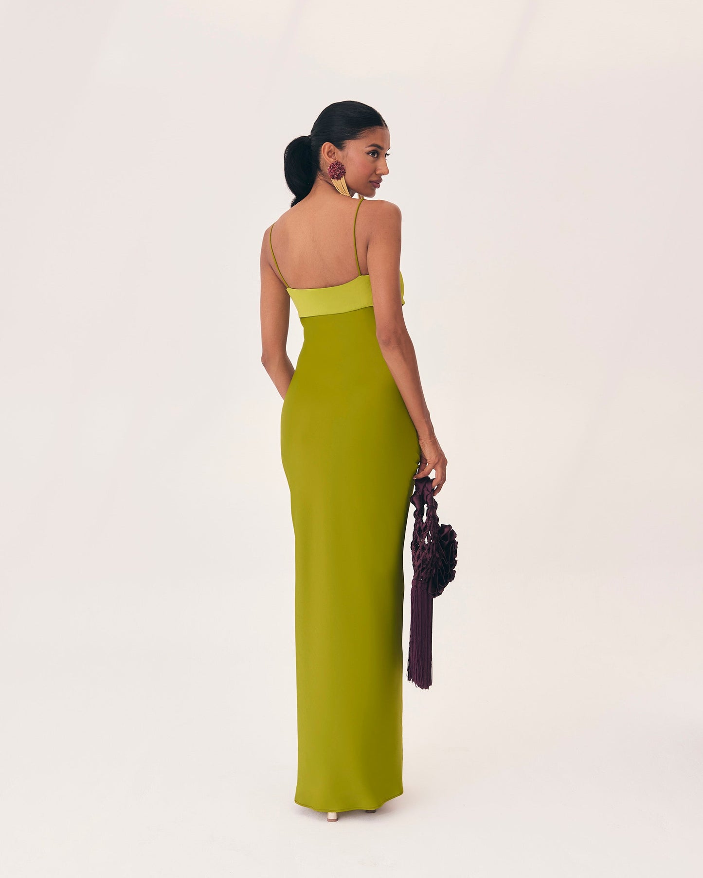 Vestido Brahma Verde de mujer - foto 5