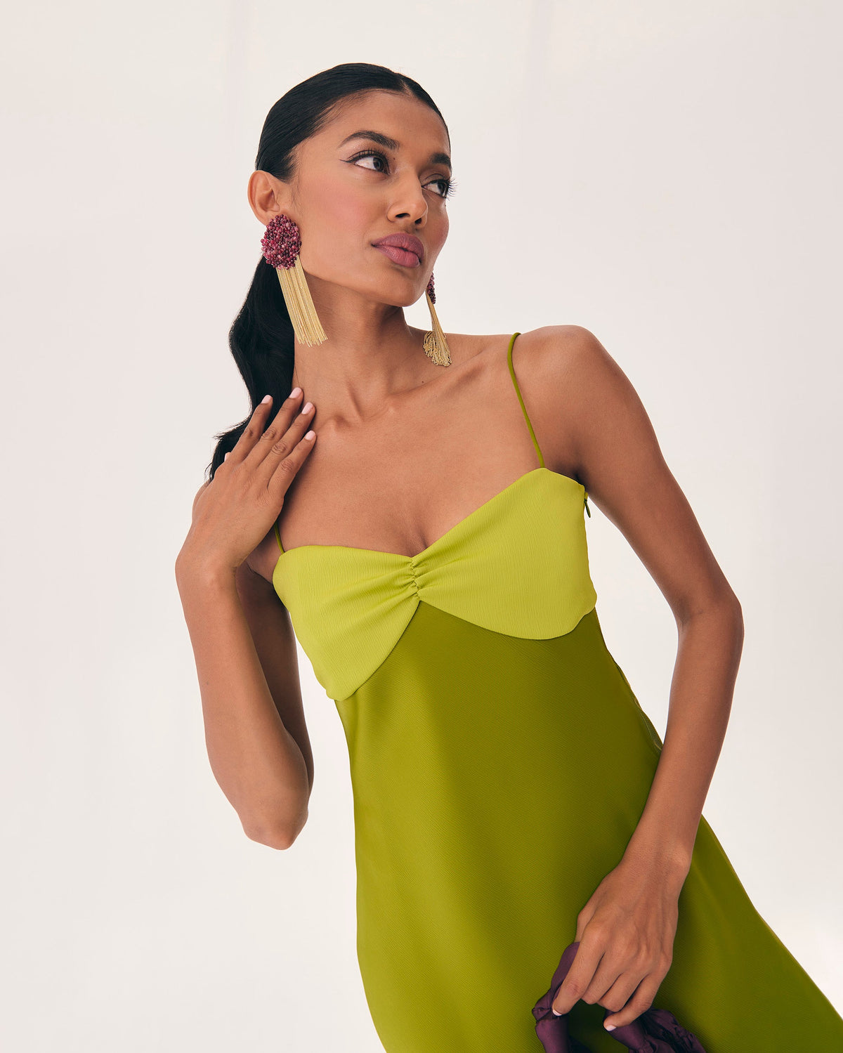 Vestido Brahma Verde de mujer - foto 1