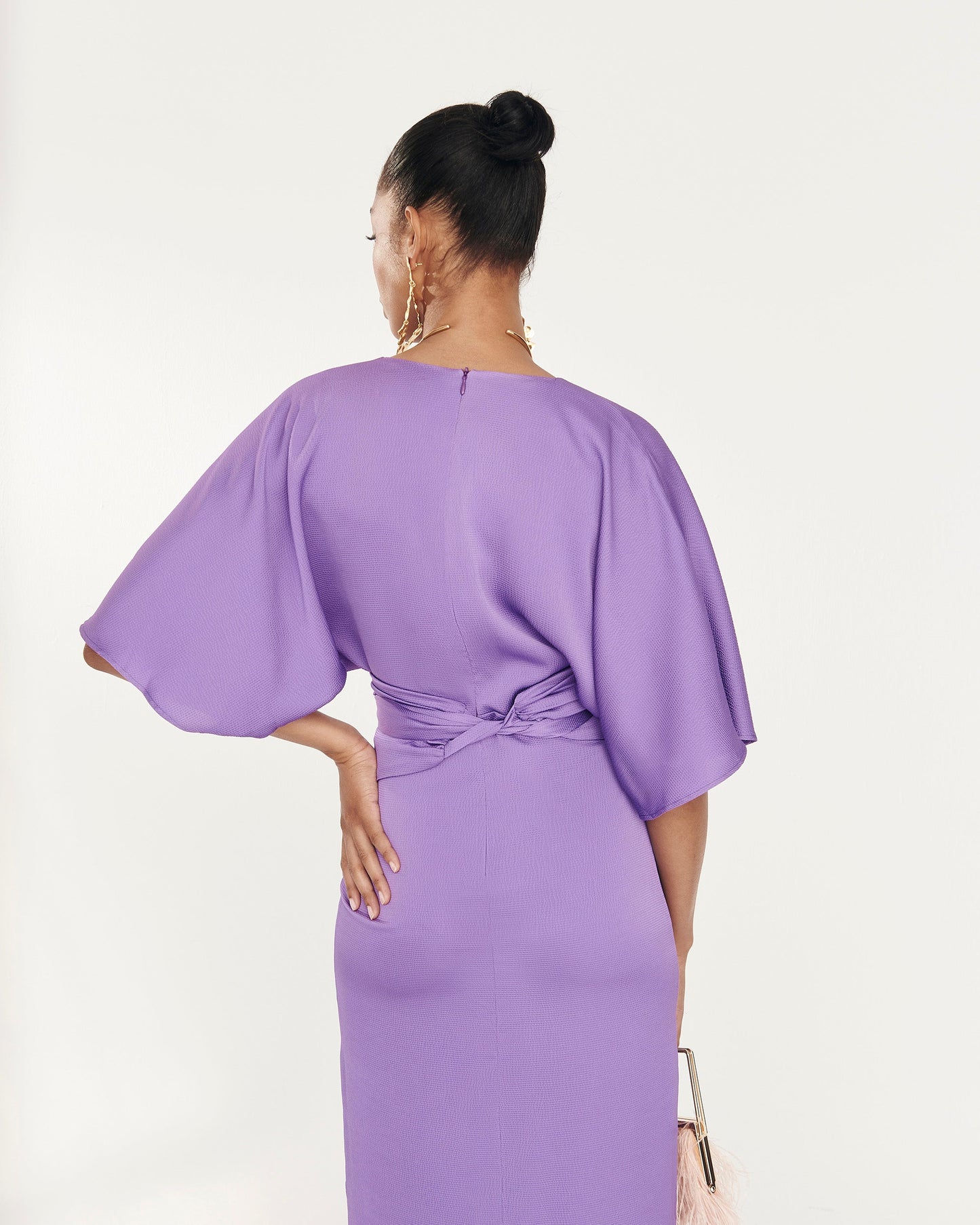 Vestido Kyoto Uva de mujer - foto 7