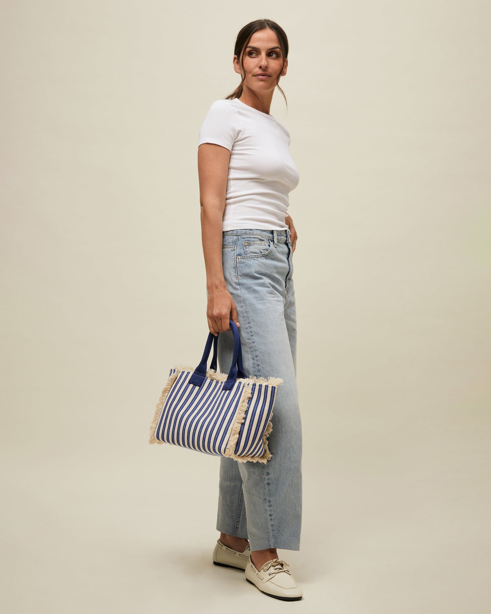 Barte Bolso Shopper Estampado de Rayas de mujer - foto 5