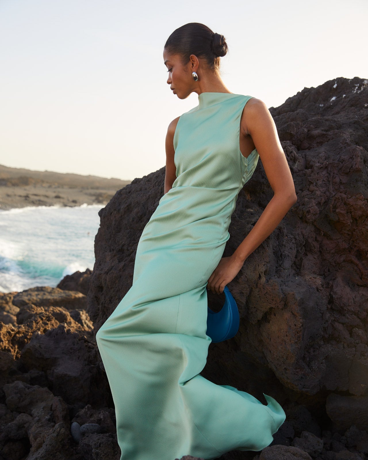Vestido Renata Salvia de mujer - foto 2
