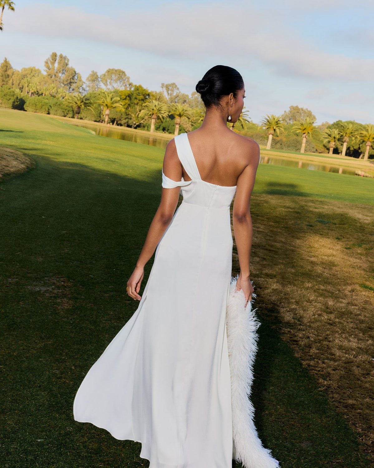 Vestido Vittoria Marfil de mujer - foto 3