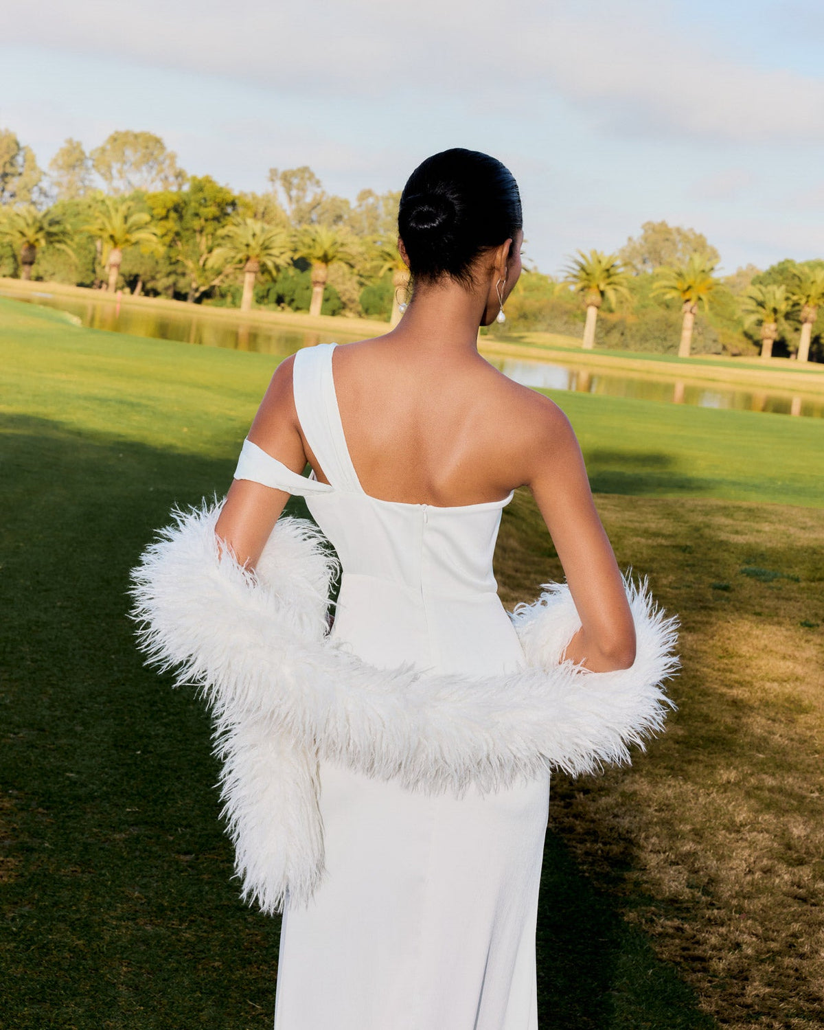 Vestido Vittoria Marfil de mujer - foto 4
